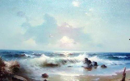 爆料海景油画视频,一场视觉盛宴的幕后故事  第2张